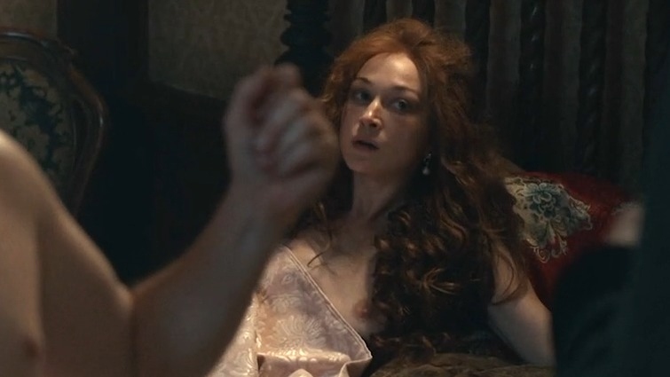 Clara Parish from The Gray House Naked. Breasts, Left Breast. 356393