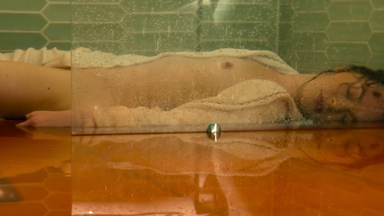 Agnes Born Nude in Detective Hole. Left Breast, breasts. 356692