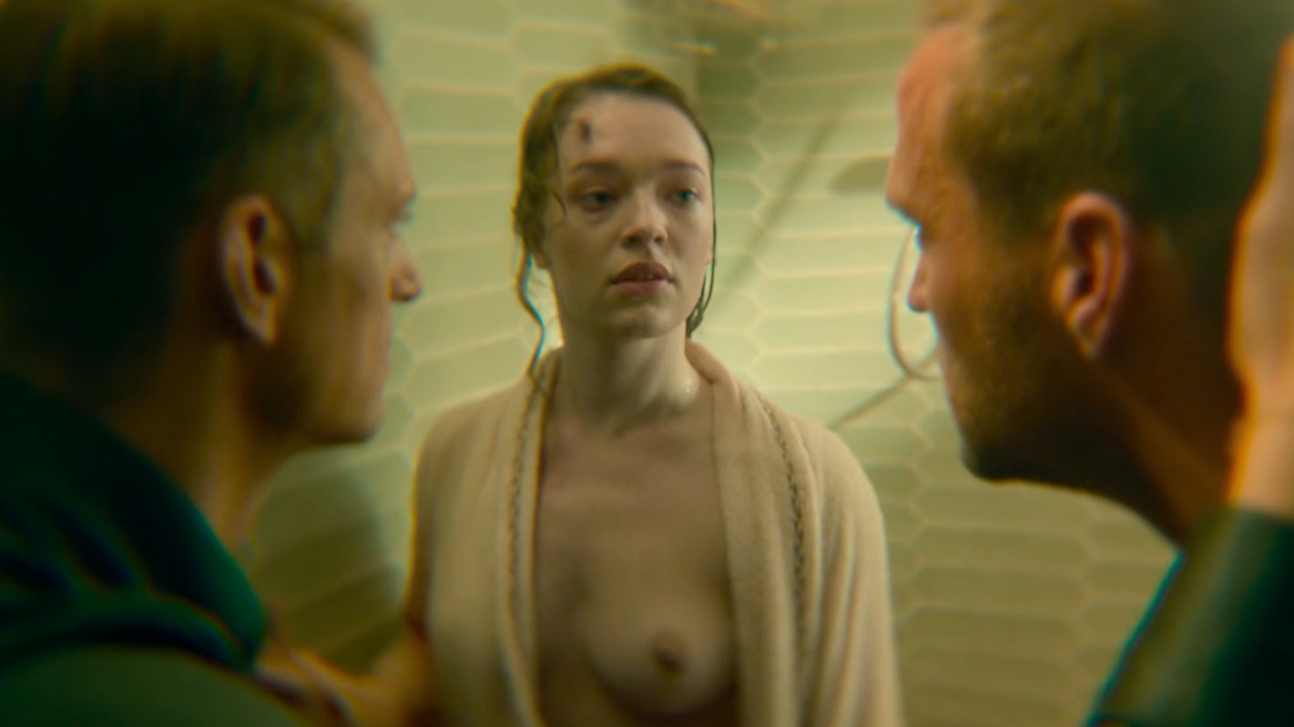 Agnes Born Nude as Camilla Loen. Left Breast, breasts. 356696