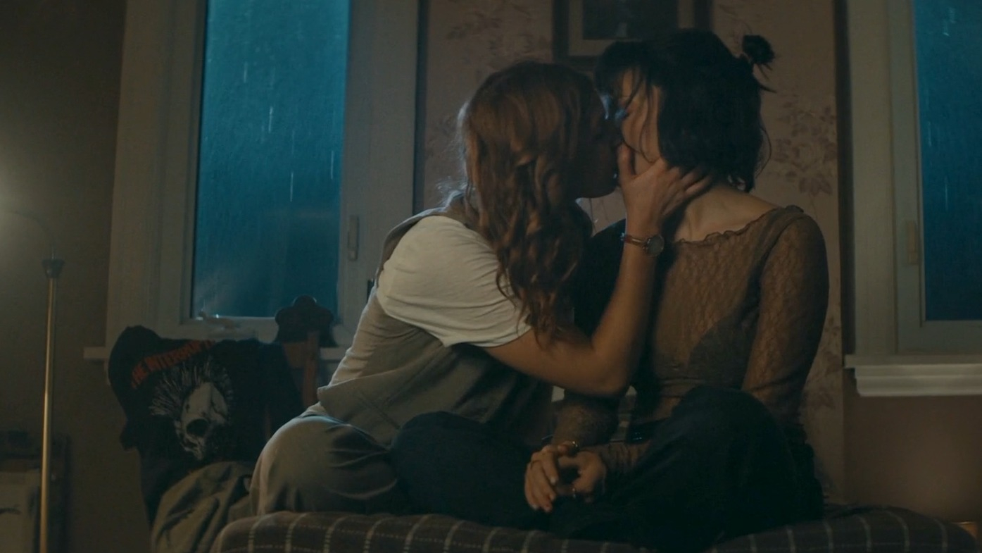 Sexiest Scenes of Ellie Gains from Whistle. Lesbian, Sexy. 357083