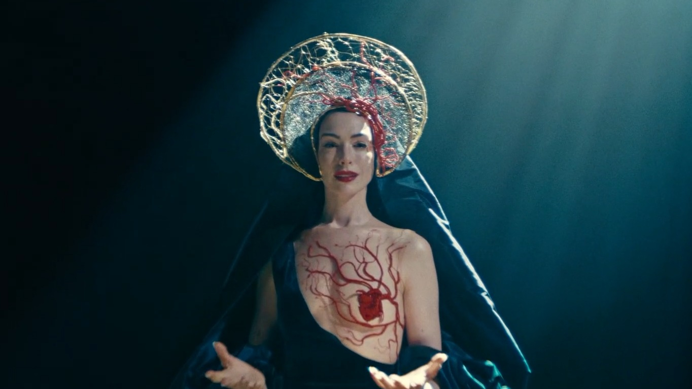 Hottest Anne Hathaway Scene in Mother Mary. Sexy, breasts, butt. 357230