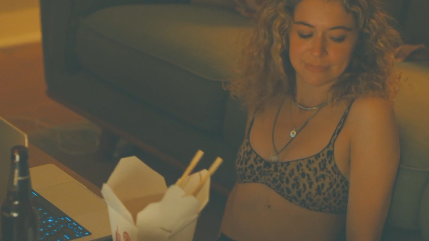 Sexiest Tatiana Maslany Scene in Maximum Pleasure Guaranteed. Underwear, sexy. 357235