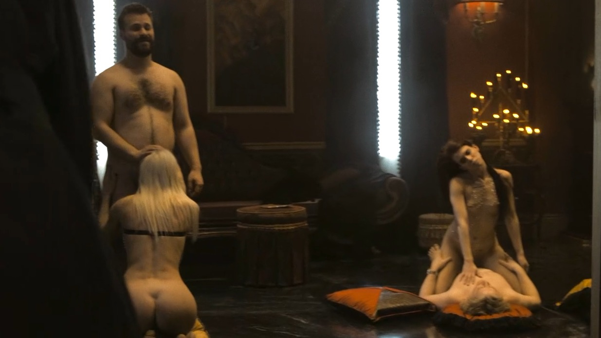 Bailey Chin Naked as Prostitute 1 at Pendleton's. Breasts, Butt, Bush, Full Frontal, Full Nudity, left breast, sexy. 357351