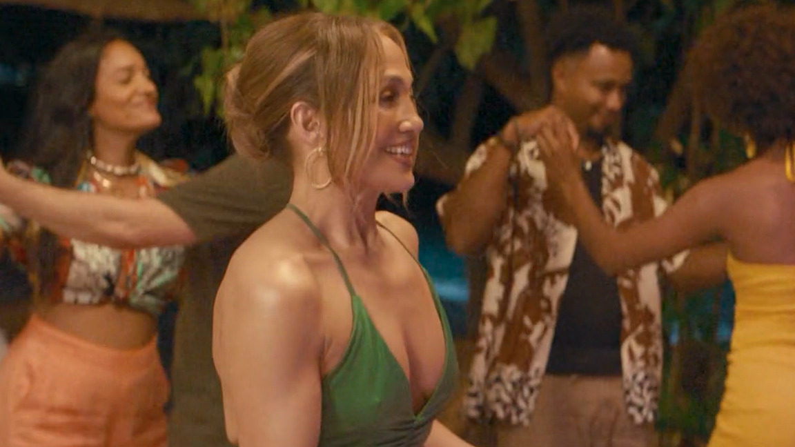 Sexiest Jennifer Lopez Scene in Office Romance. Sexy, bikini. 357355