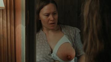 Seidi Haarla Nude as Saga. Breasts, Left Breast, bush, full frontal. 357806