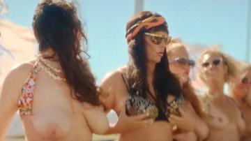 Hottest Griselda Siciliani Scene in Moria. Bikini, breasts, prosthetic. 357929