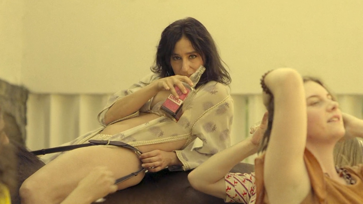 Sexiest Scenes of Mira Kubasińska from Less of a Stranger. Bikini, Underwear, breasts, bush. 358289